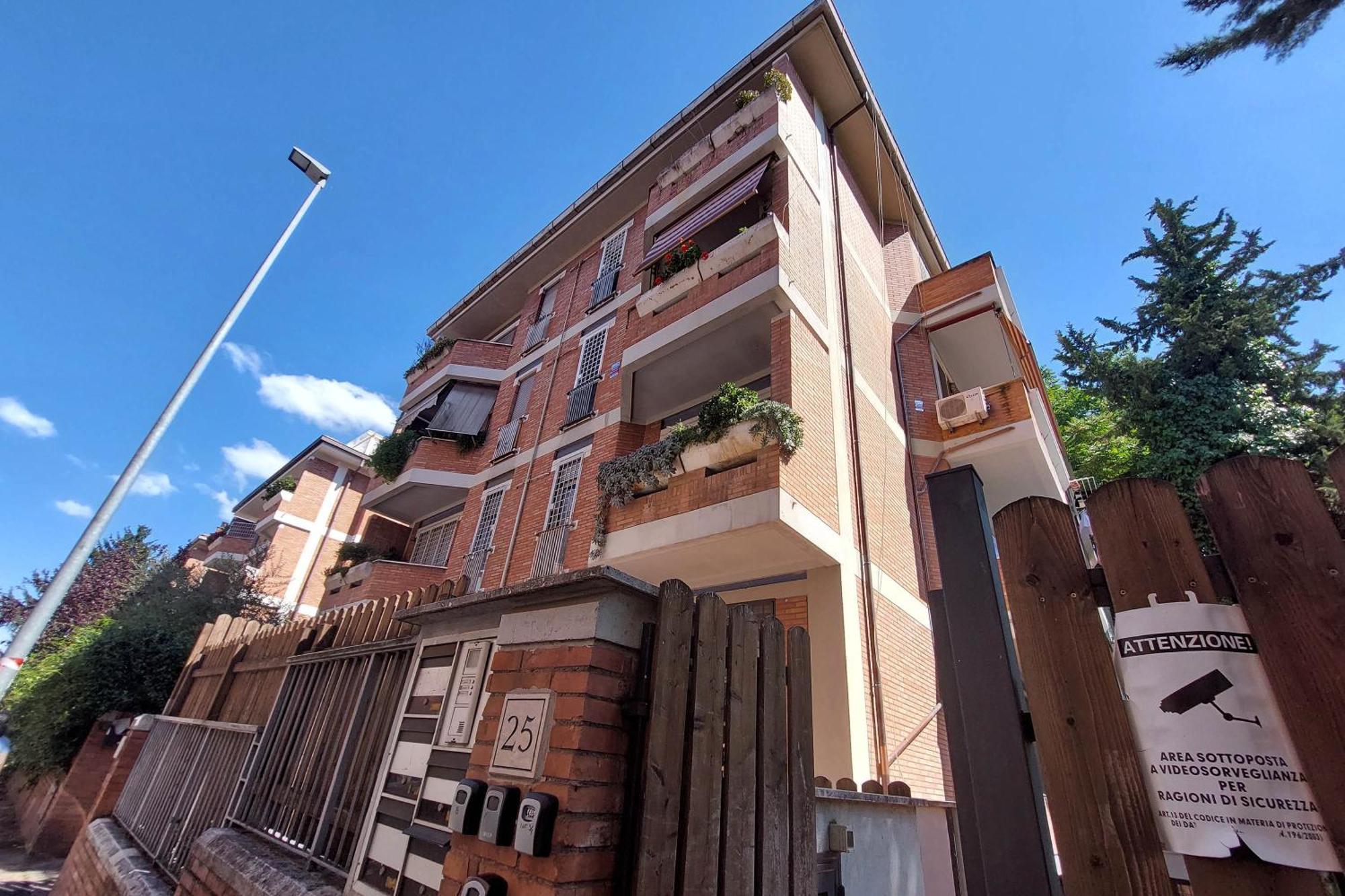 Vatican Flat Cozy With Private Court Rom Exterior foto